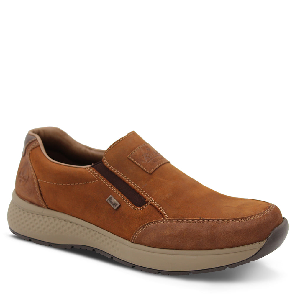 Rieker B7654 Men's Slip On Sneakers Tan