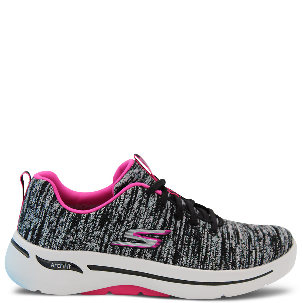 Skechers Arch Fit Glee Women's Sneakers Black Pink