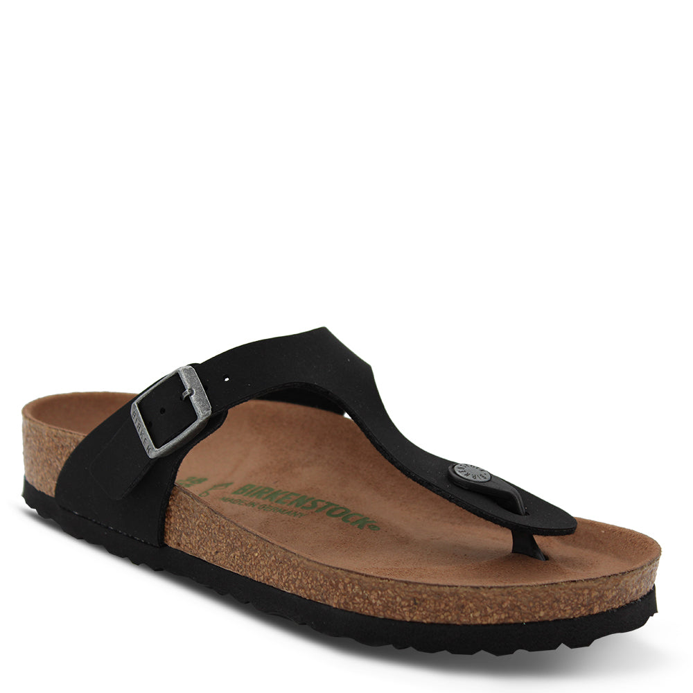 Birkenstock Gizeh Earthy Vegan Thongs Black