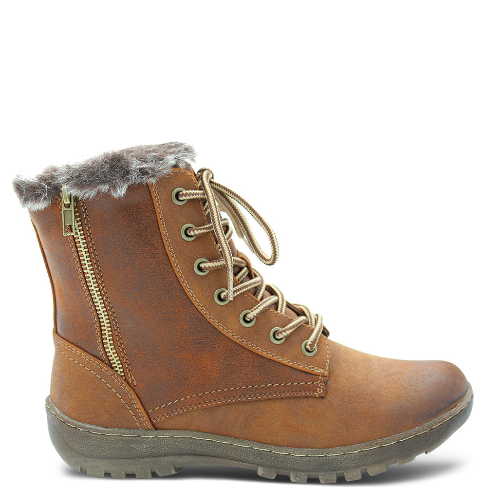 CC Resorts Gel 02 Women's Flat Winter Boots Tan