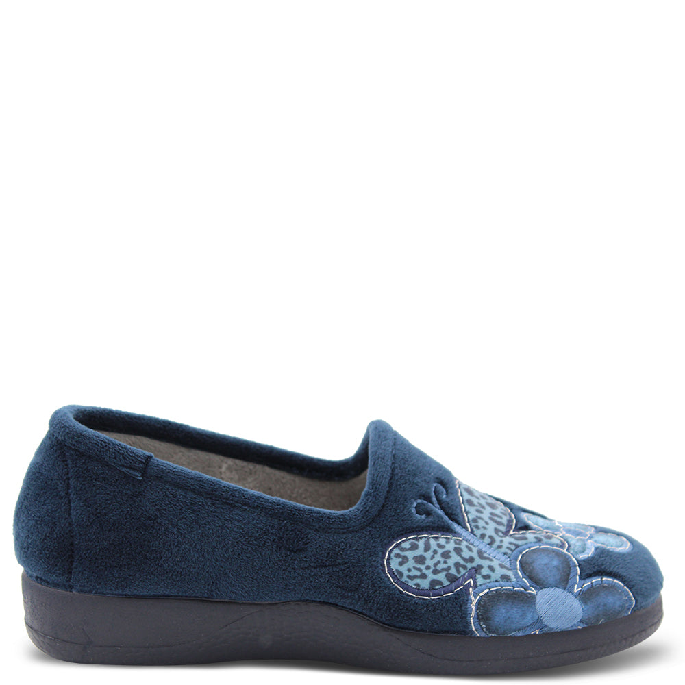 Devalverde 1127 Women's Blue Slipper