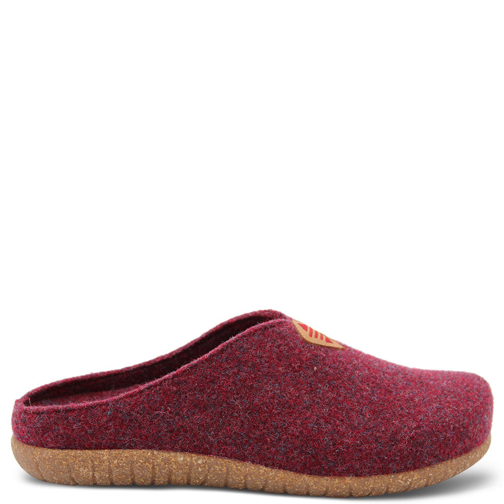 Taos My Sweet Wool Women's Wool Slipper Wine