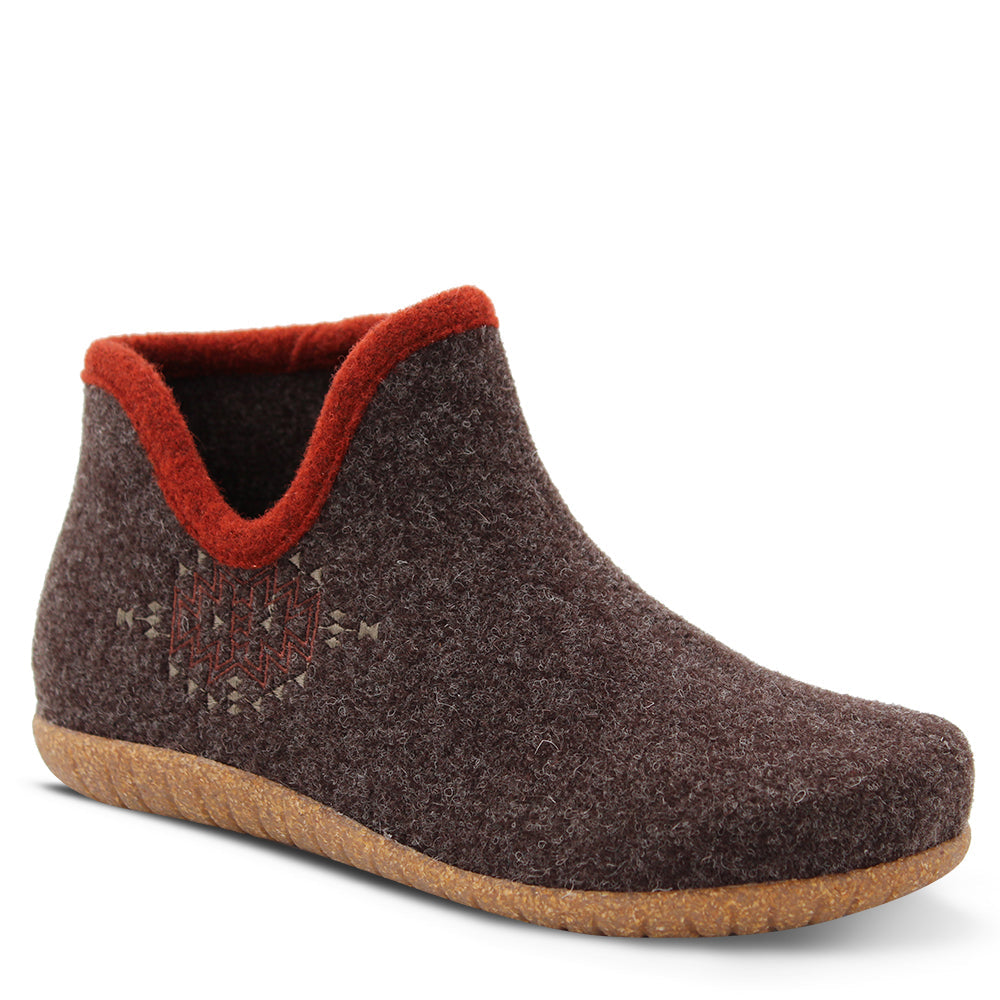 Taos Woolside Women's Slipper Chocolate