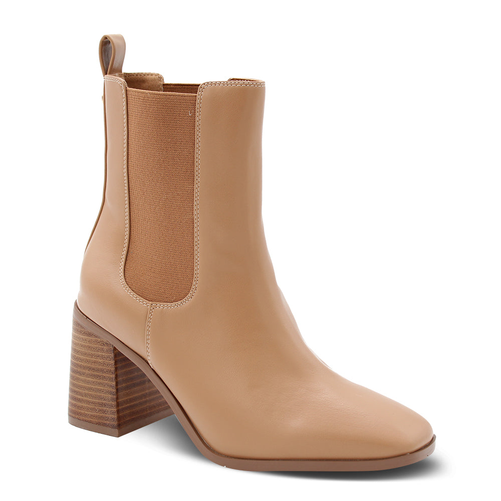 Verali Link Women's heel chelsea boot Dark Camel
