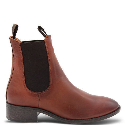 Eos Celina Women's Chelsea Boots Brandy
