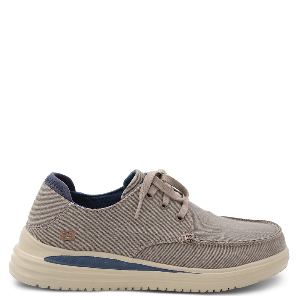 Skechers Forenzo Men's Lace Up Sneakers Khaki
