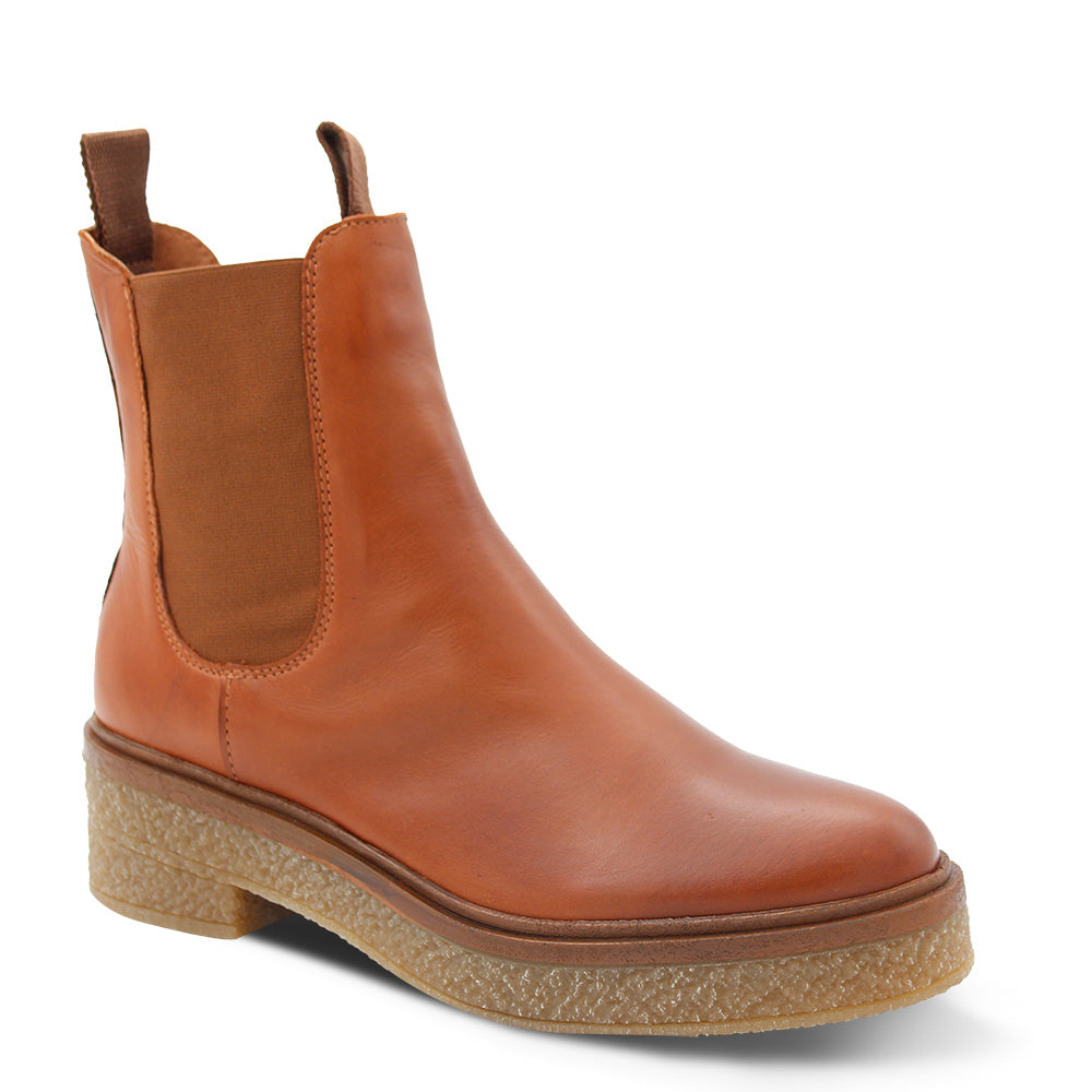 EOS Freya Women's Heel Boots Brandy