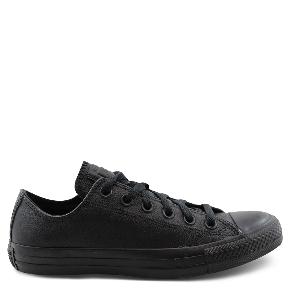 Converse All Star lo Black mono leather