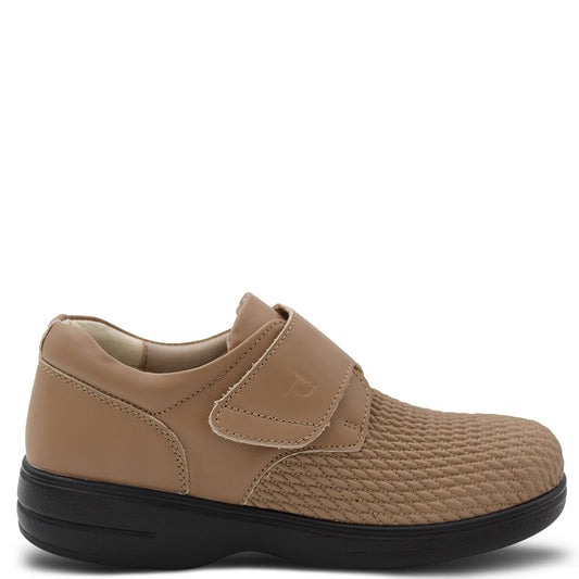 Propet Olivia Women's Velcro Walking Shoes Taupe