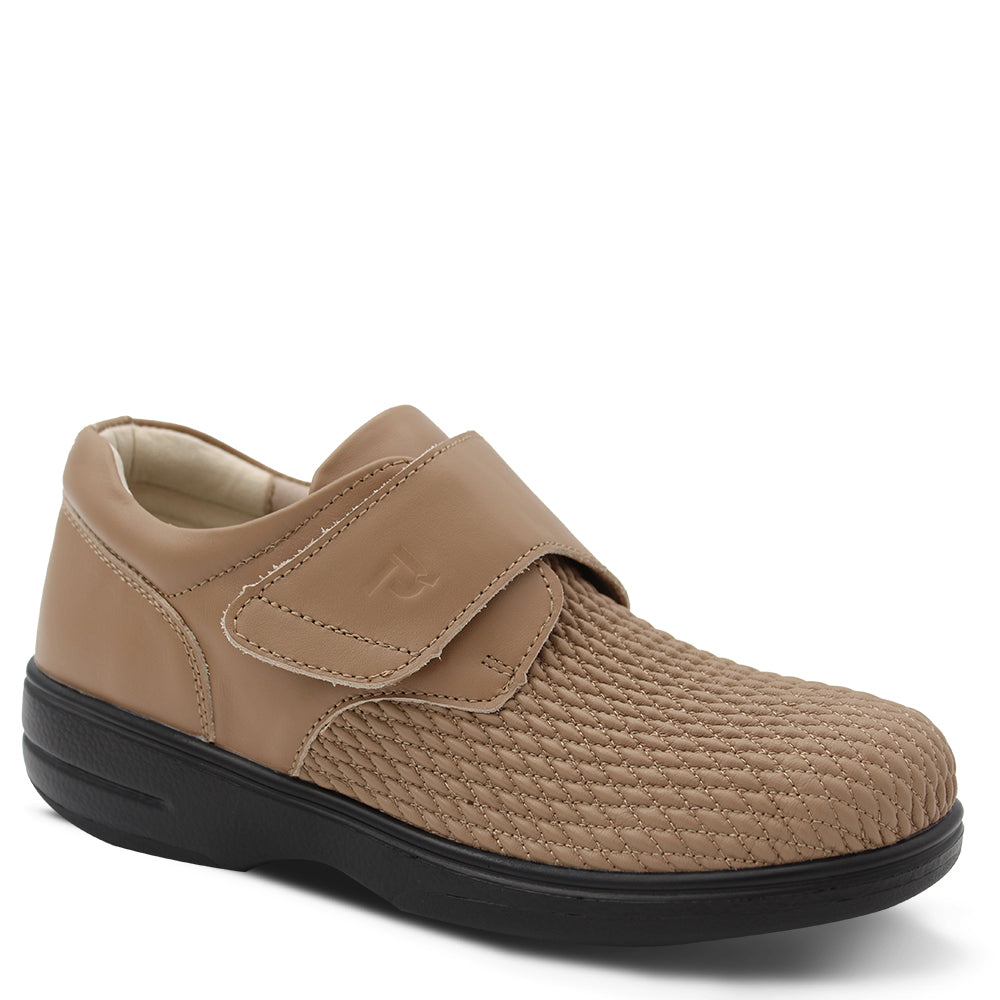 Propet Olivia Women's Velcro Walking Shoes Taupe