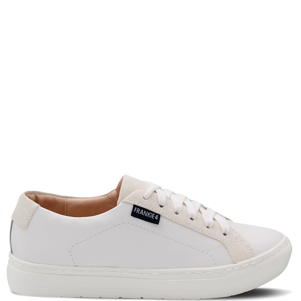 Frankie4 Mim Wome'ns Sneaker White Linen