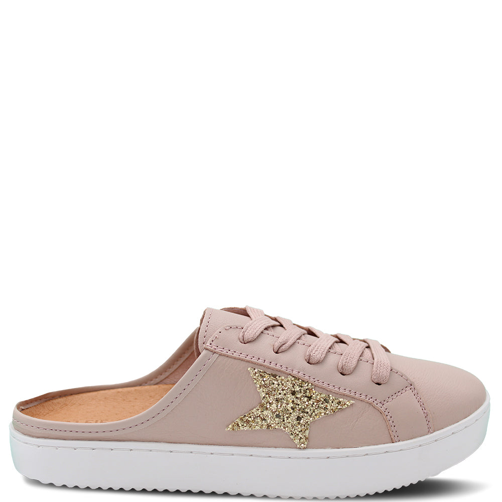 Alfie & Evie Vango Women's Mule Sneaker Blush Gold