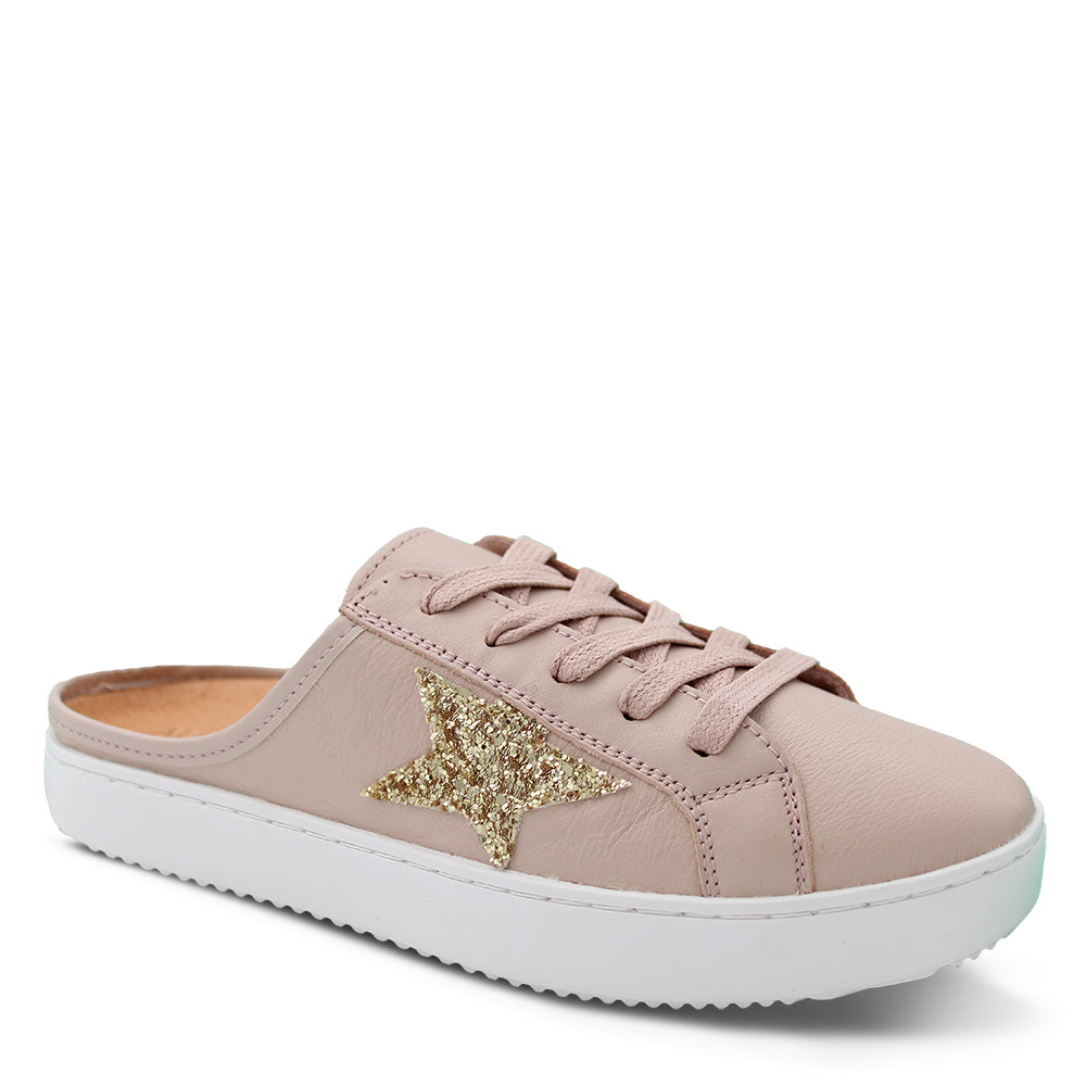 Alfie & Evie Vango Women's Mule Sneaker Blush Gold