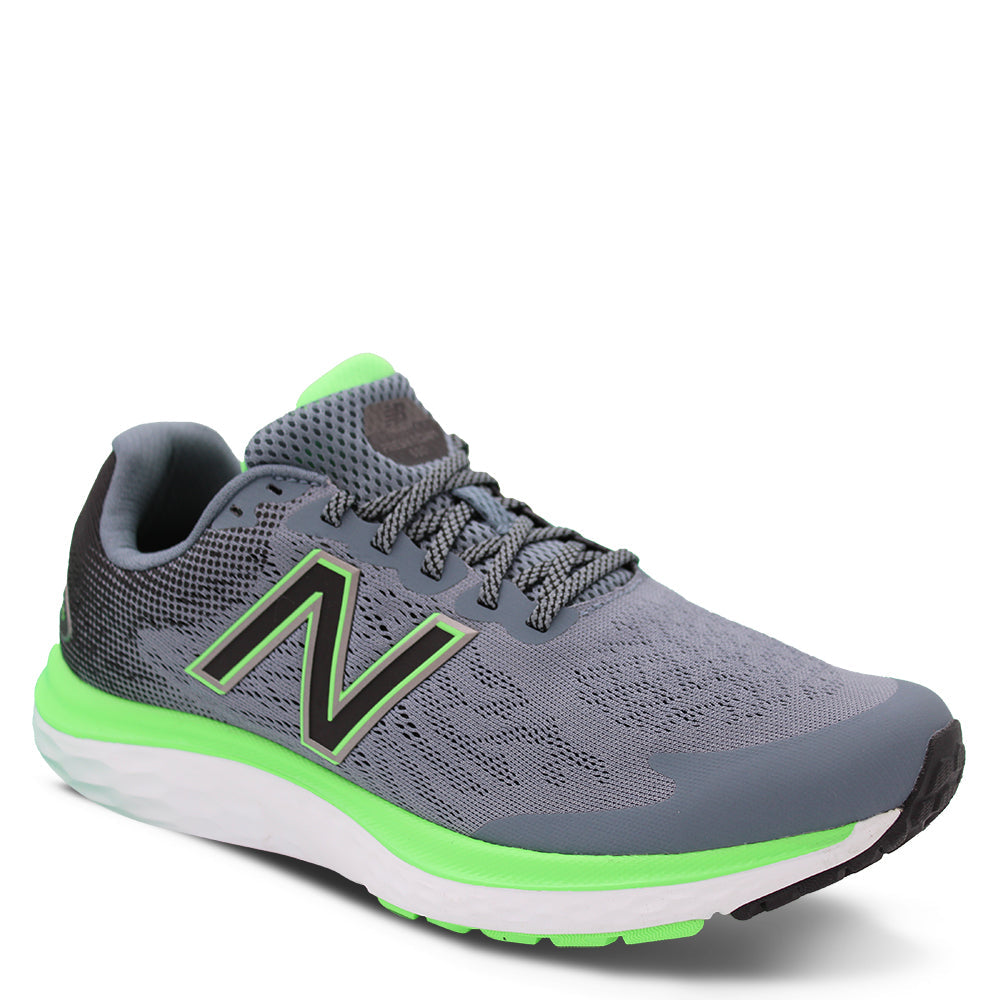New Balance Fresh Foam 680 Men's Running Shoes Grey Lime