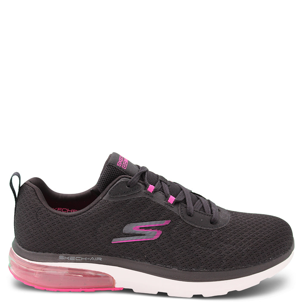 Skechers Go Walk Air - Dynamic Virtue Black Pink