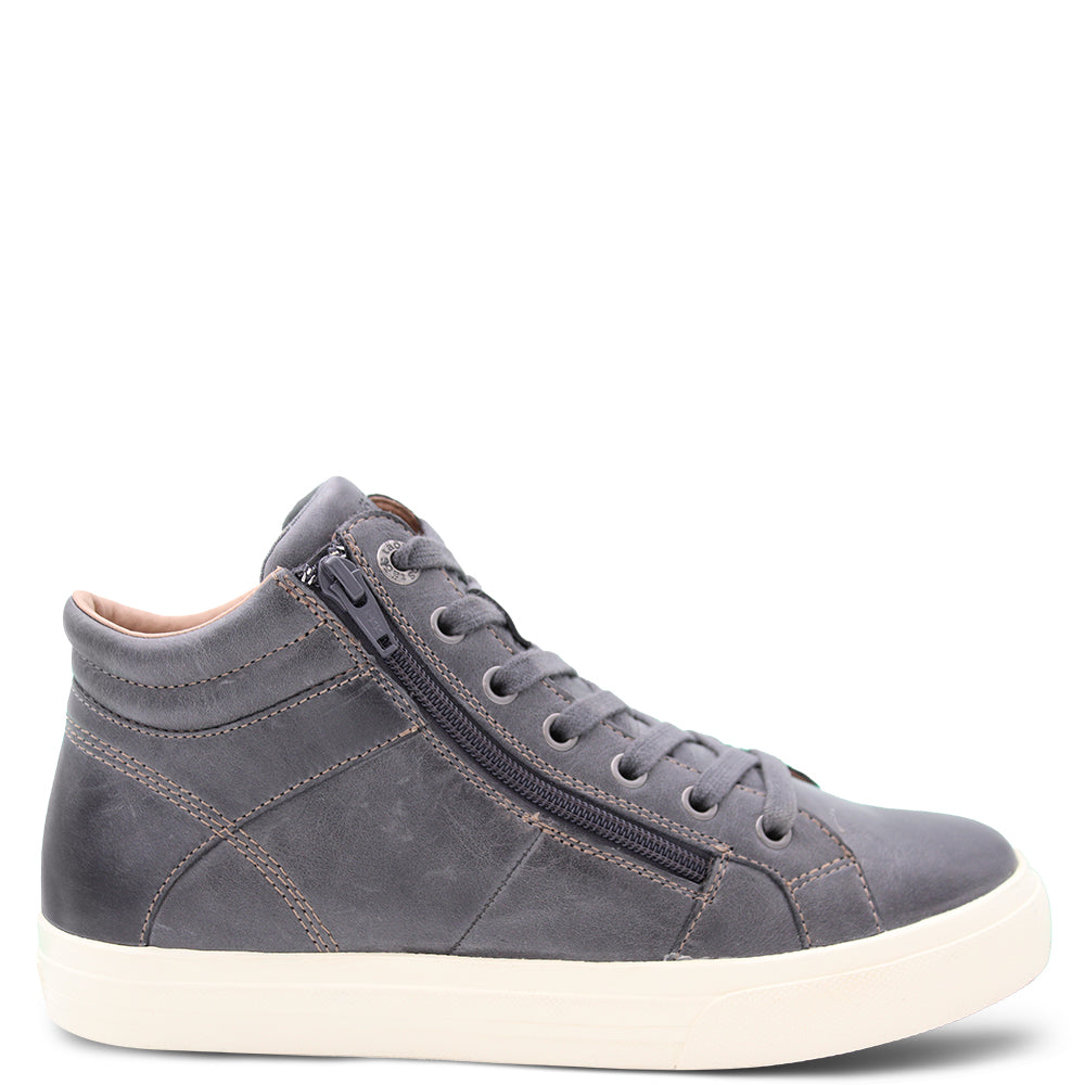 Taos Winner Women's Hi Top Leather Sneaker Boot Steel