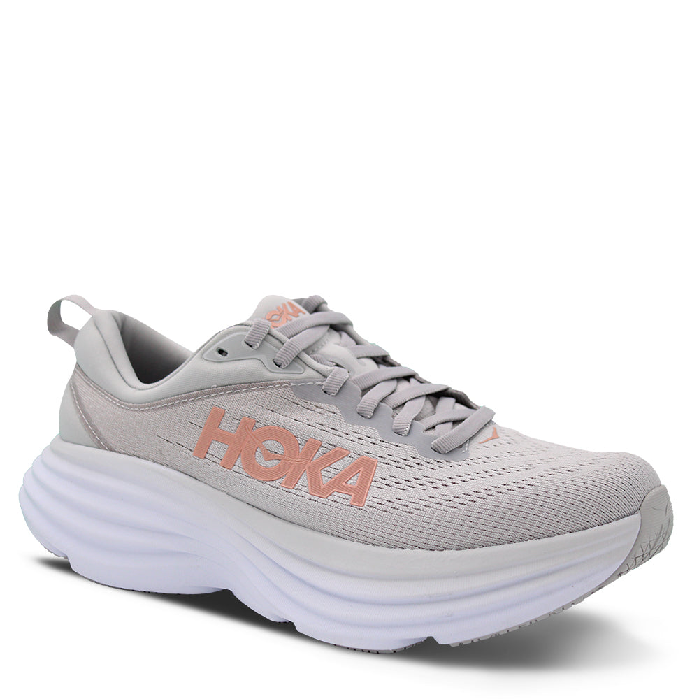 Hoka Bondi 8 Women's Road Running Shoe Lunar / Mist