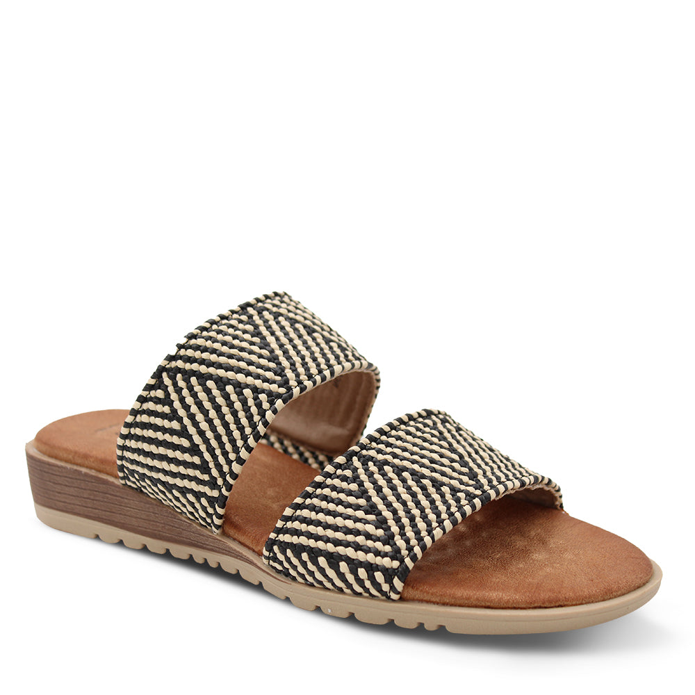 Laguna Quays Mister Women's Flat Sandal Geo Print
