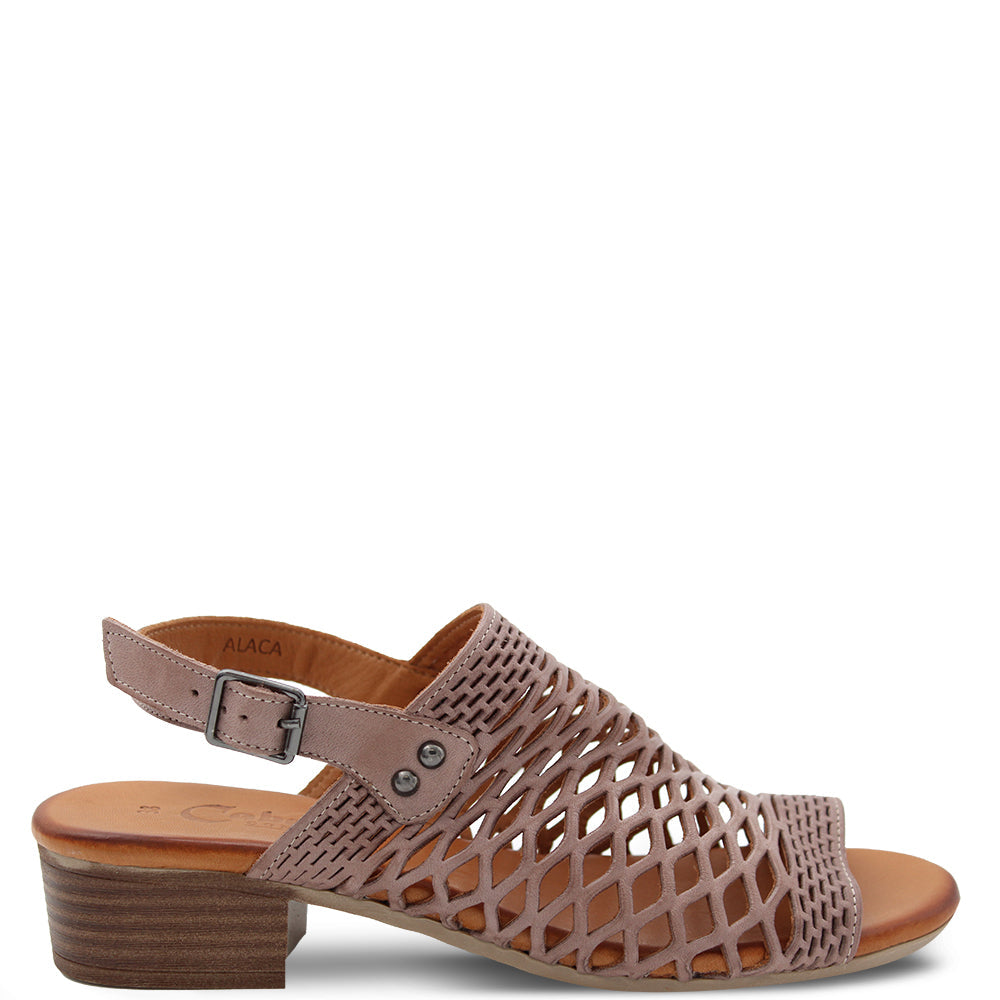Cabello Alaca Women's Heel Sandals Taupe