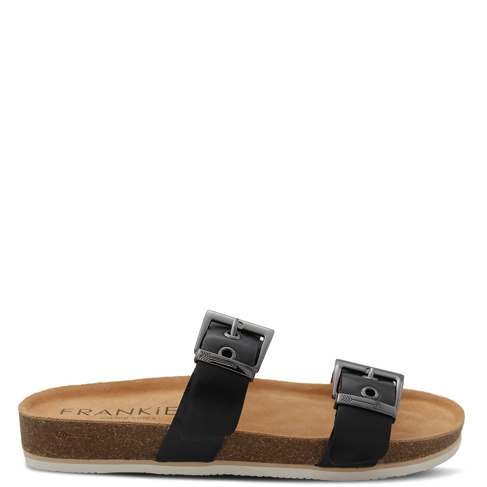 Frankie4 Sandy III Women's flat slides Black