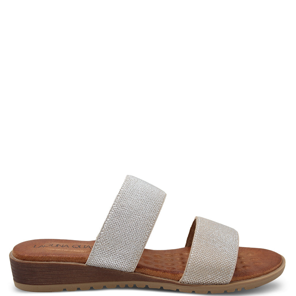 Laguna Quays Mister Women's Flat Sandal Silver