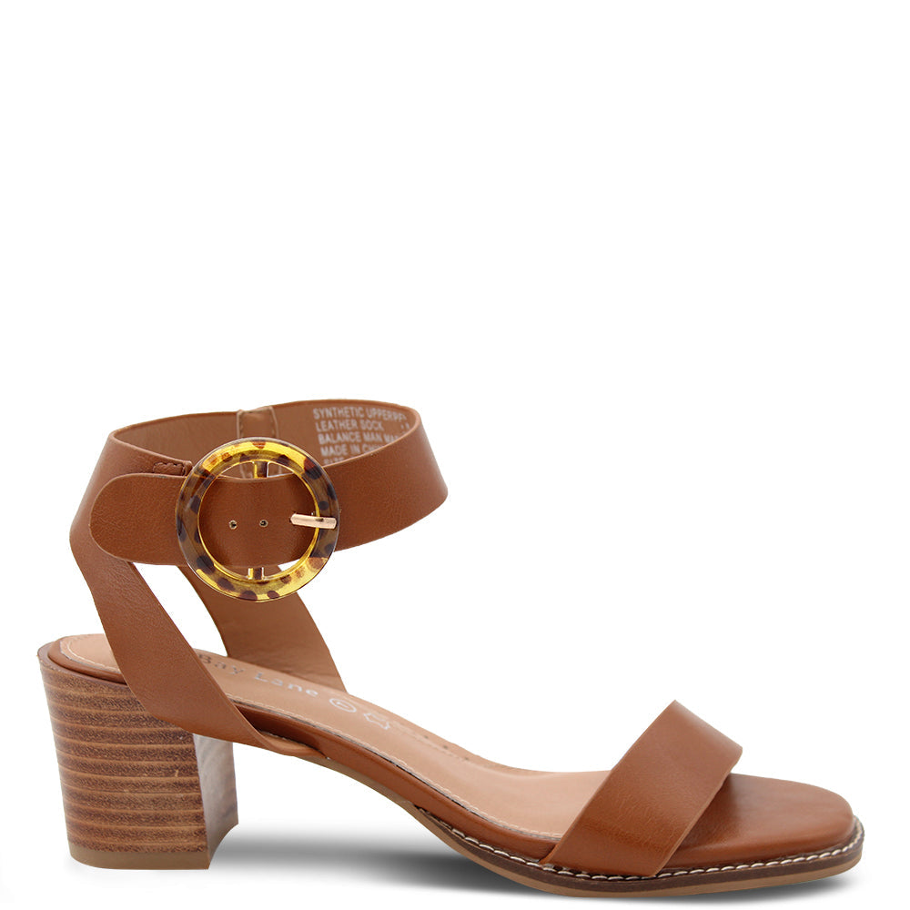 Baylane Siesta Women's Block Heel Tan