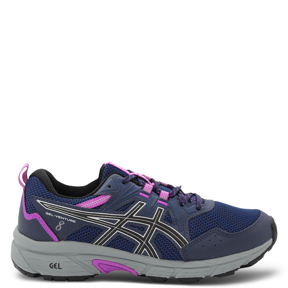 Asics Gel Venture 8 Women's Wide Running Shoes Midnight