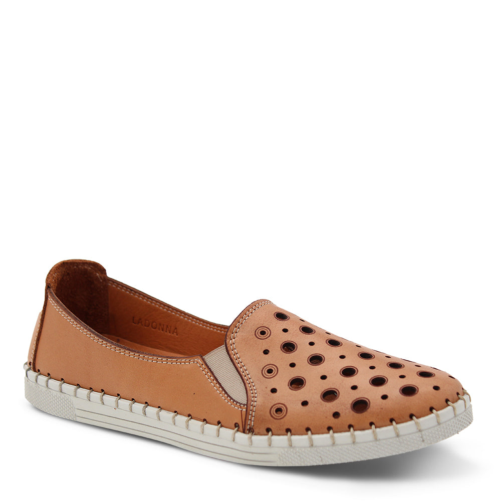 Sala Ladona Women's Casual Slip On Shoes Coconut Tan