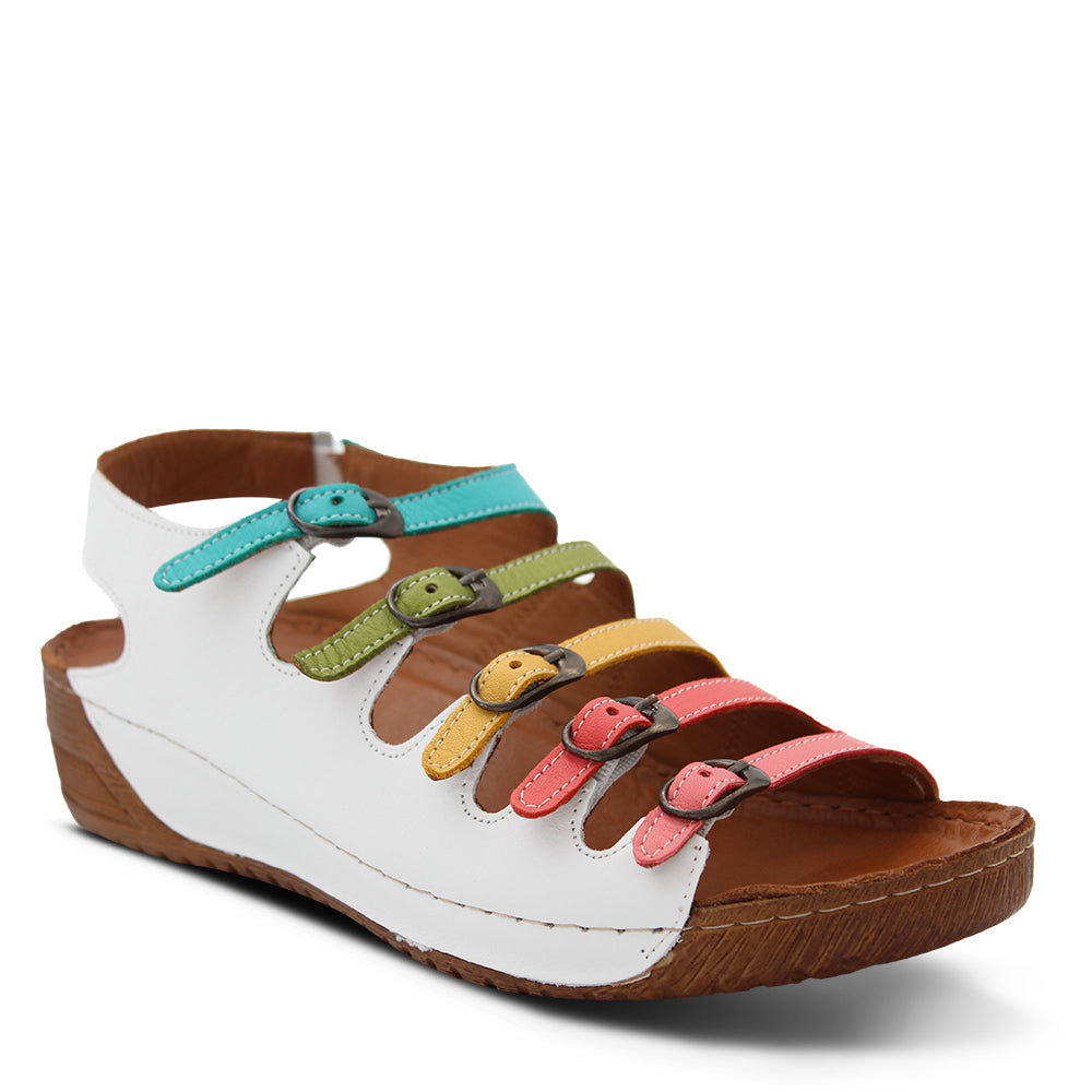 Adesso Astrid Women's Flat Sandals Rainbow 