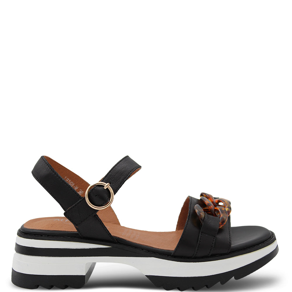 Alfie & Evie Leigh Women's Sandals Black