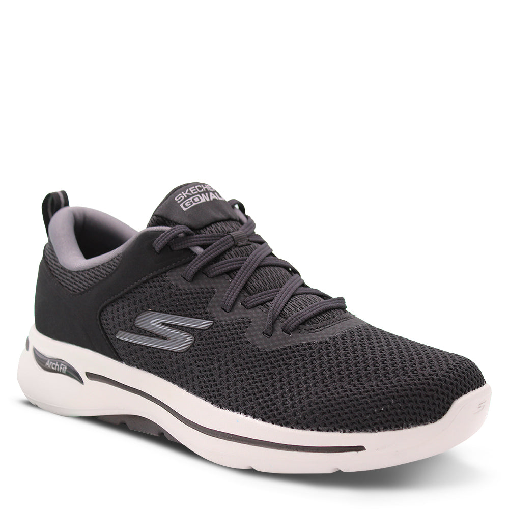 Skechers Go Walk Arch Fit Clinton Men's Sneakers Black Grey