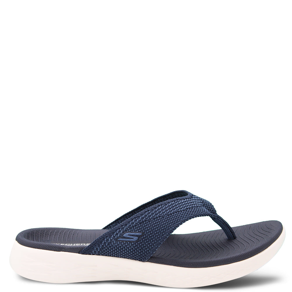 Skecher On The Go 600 Women's Thongs Navy