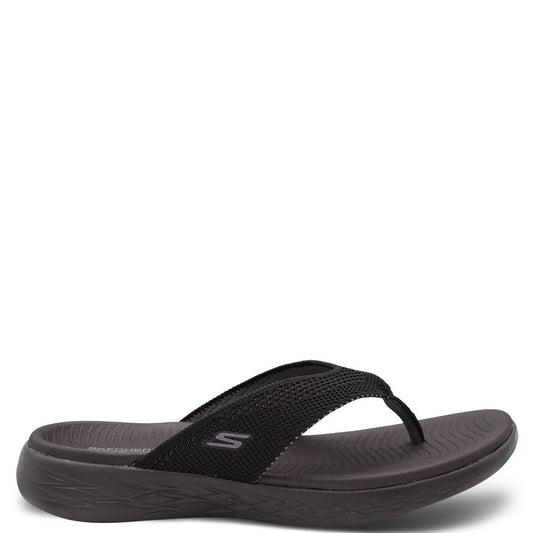 Skechers On The Go 600 Women's Thongs Black