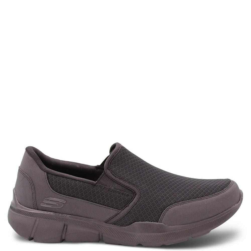 Skechers Equalizer 3.0 Men's Slip On Sneaker Black