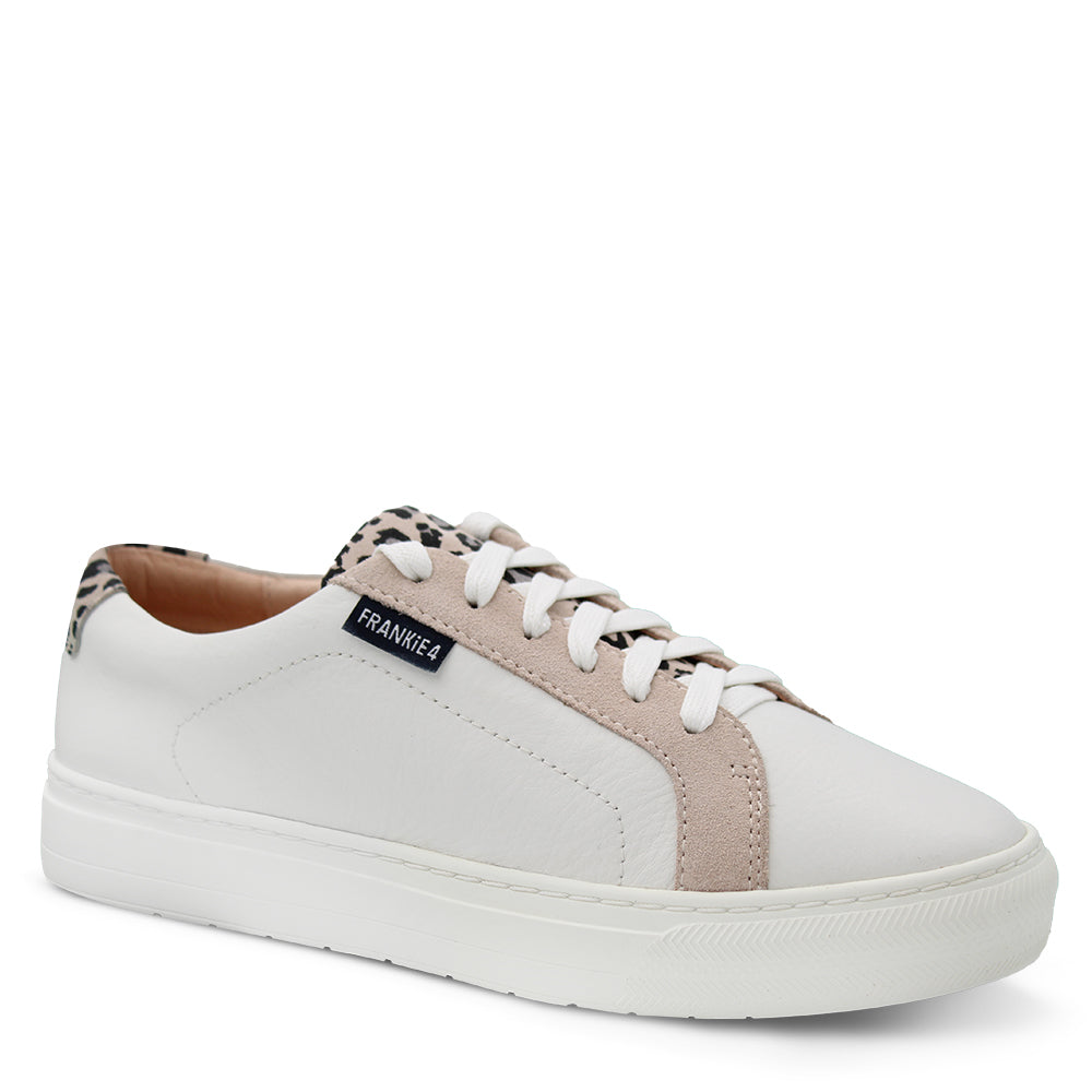 Frankie4 Mim Wome'ns Sneaker White Leopard