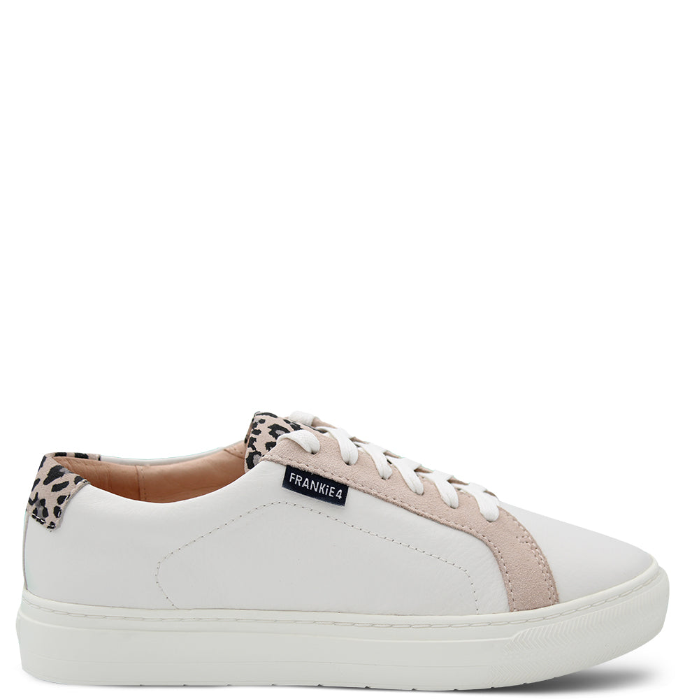 Frankie4 Mim Wome'ns Sneaker White Leopard