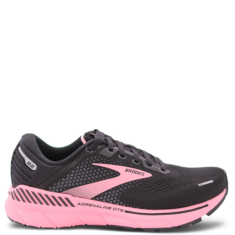 Brooks Adrenaline GTS 22 Women's Running Black Pink