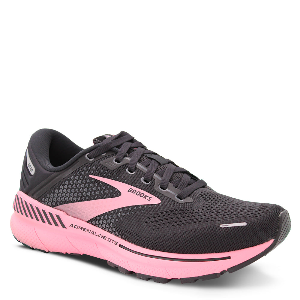 Brooks Adrenaline GTS 22 Women's Running Black Pink