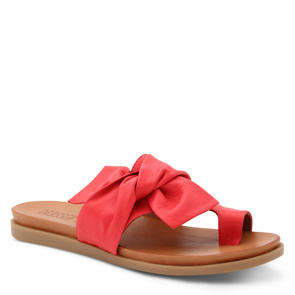 Rilassare Brie Women's Thong Sandals red