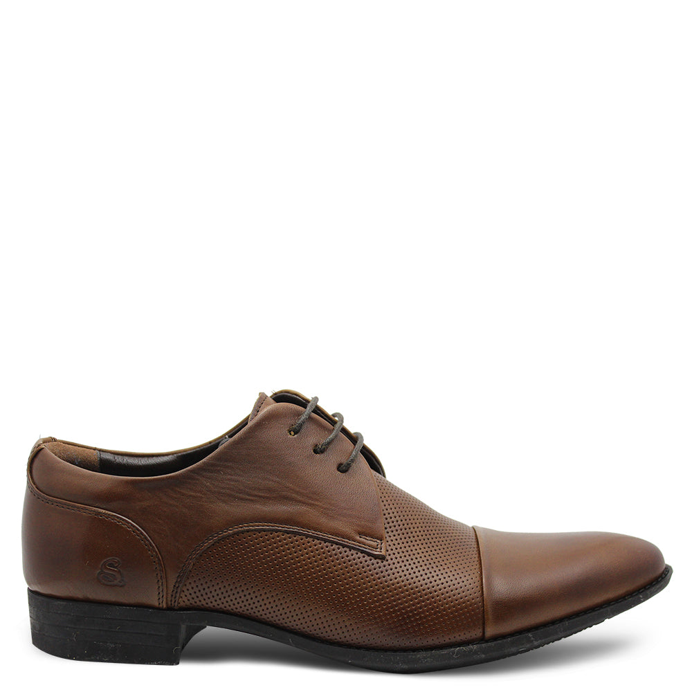 Saramanda Stu Tan Mens Dress Lace