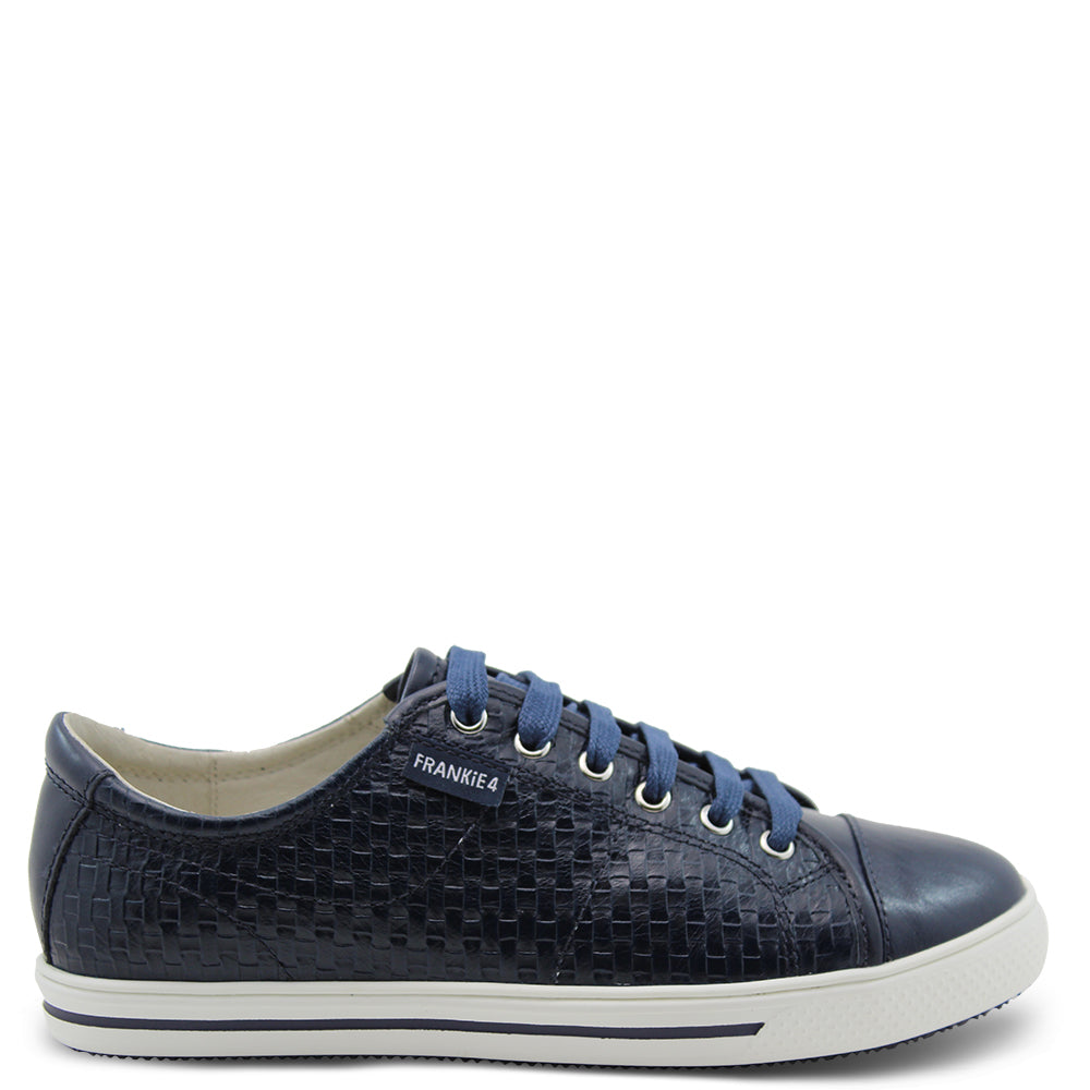 Frankie4 Nat Weave Women's Podiatrist approved Sneakers Navy
