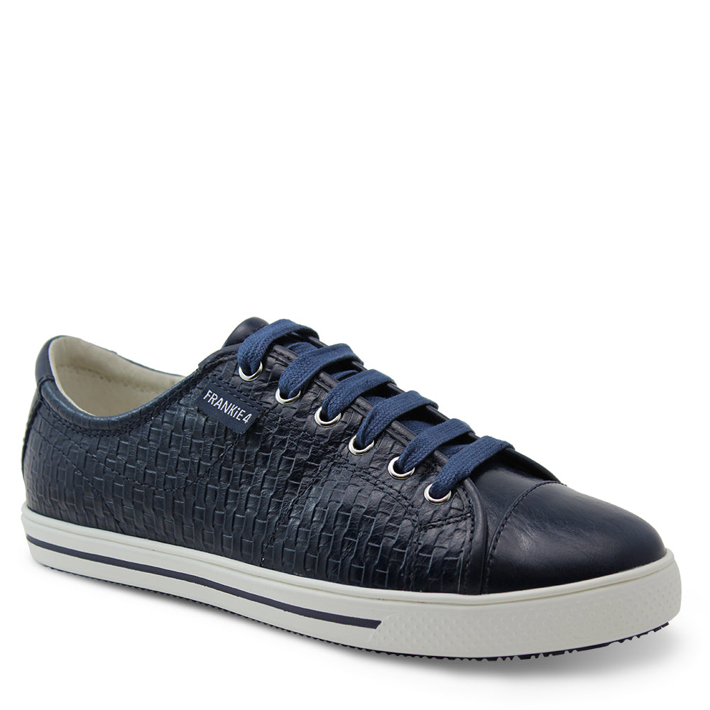 Frankie4 Nat Weave Women's Podiatrist approved Sneakers Navy