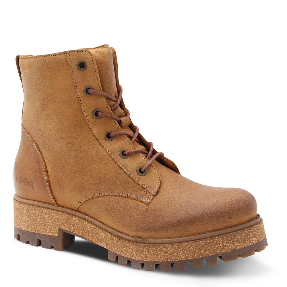 Taos Mainstreet Women's Chunky sole boots Tan