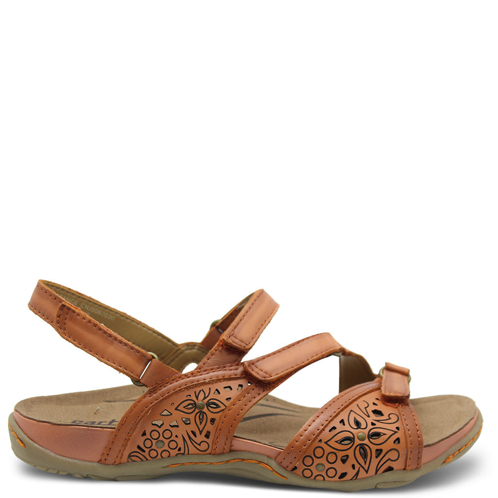 Earth Maui Orange Womens Sandal