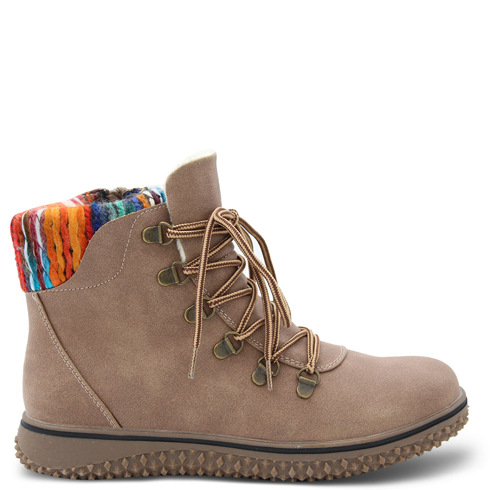 CC Resorts Geneva Women's Flat Boot Taupe