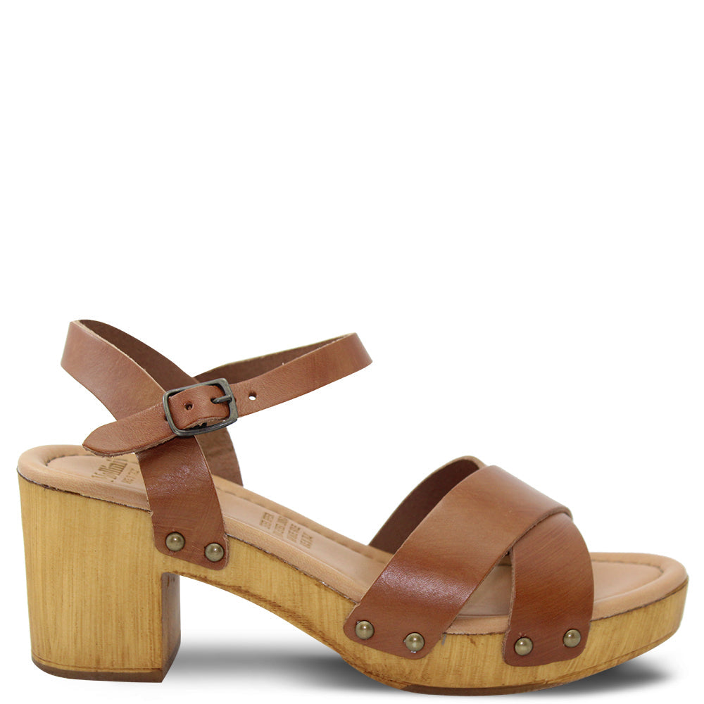 Mollini Byron Tan Heel Sandal