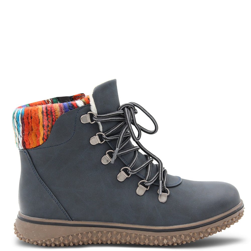 CC Resorts Geneva Women's Flat Boot Navy