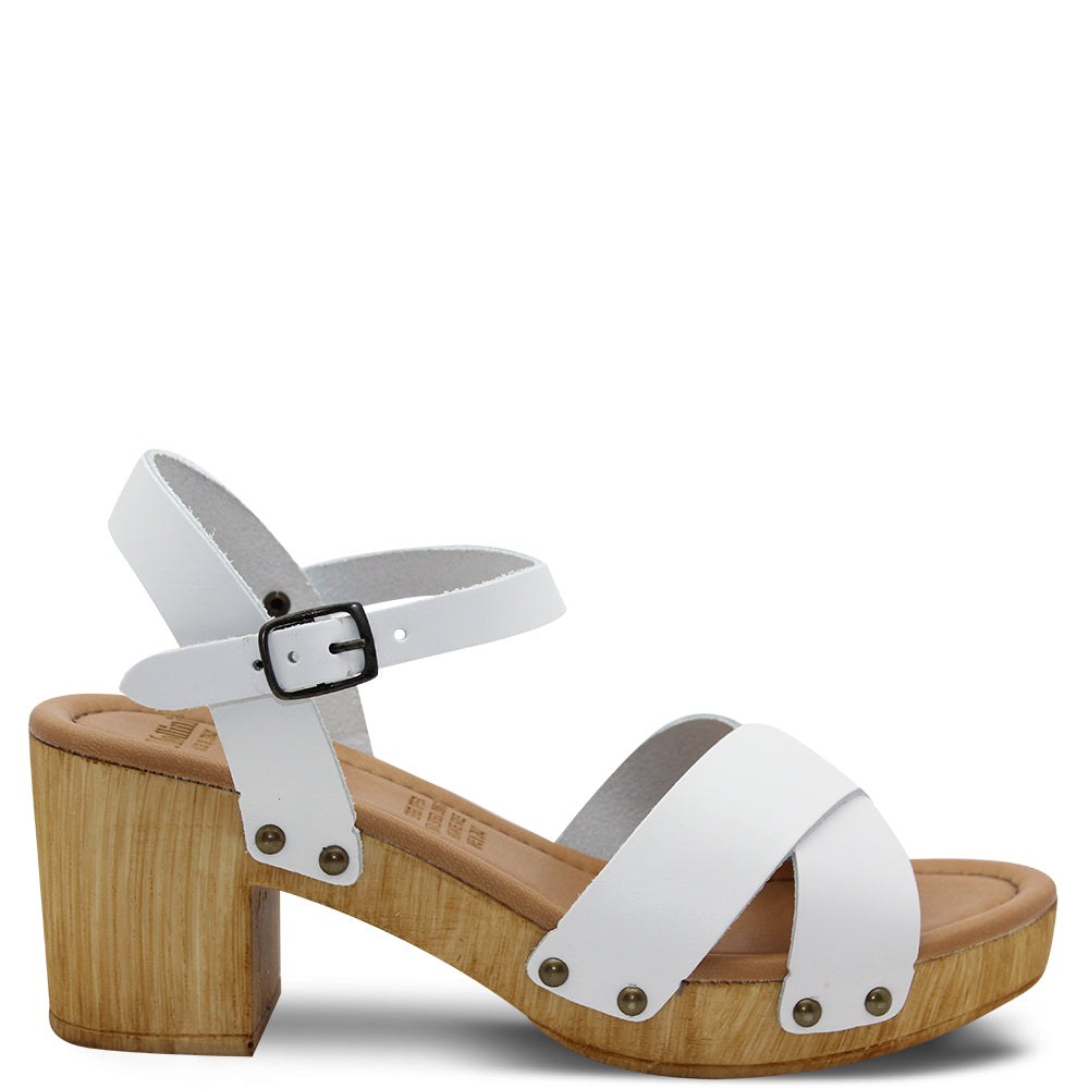 Mollini Byron White Women's Heel Sandal