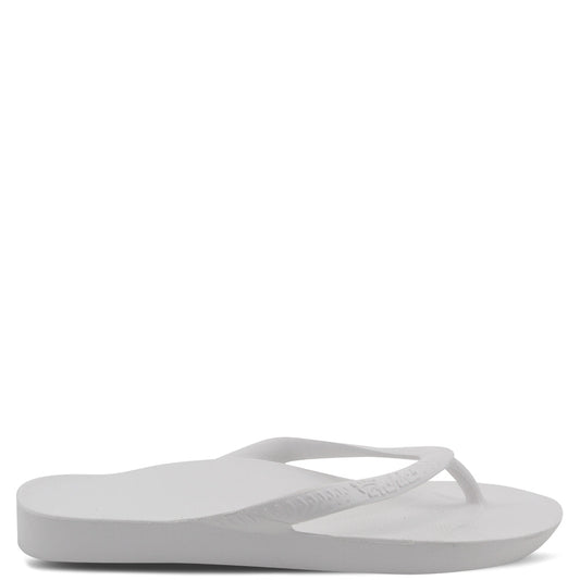 Archies Arch Support Thongs White