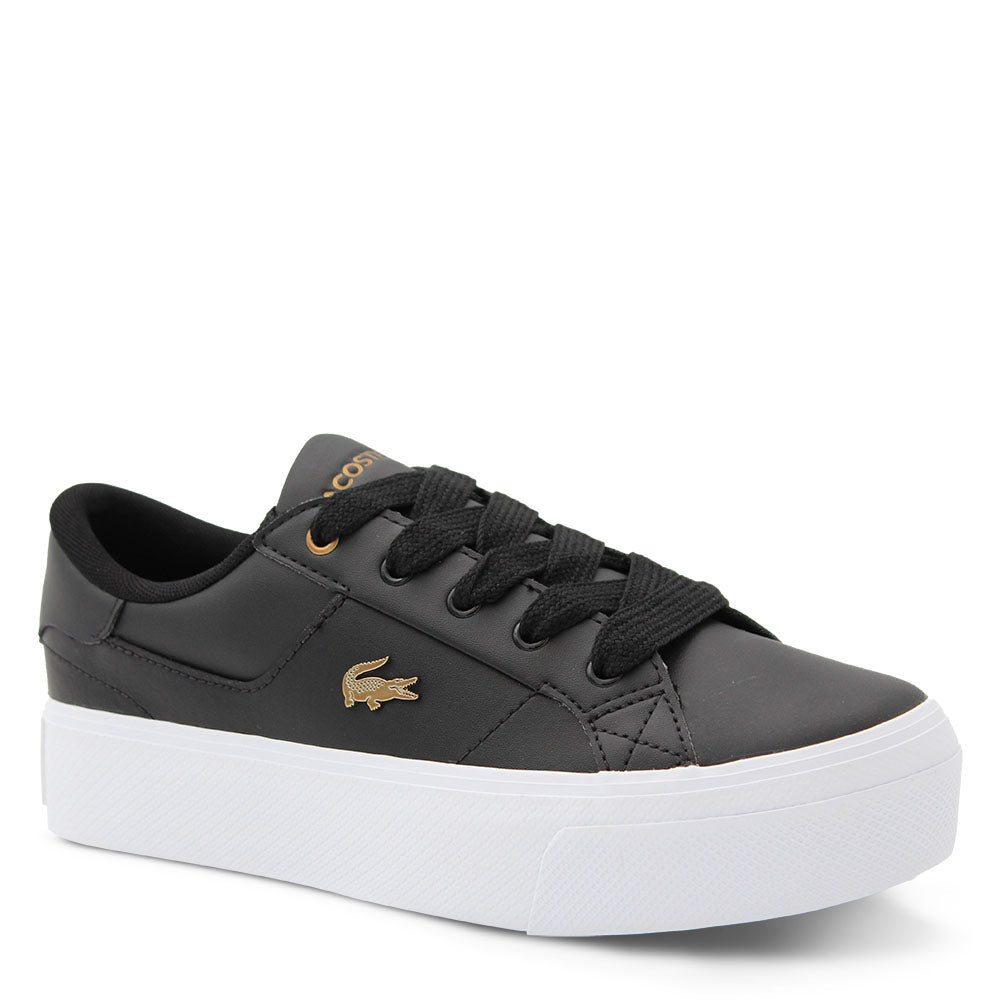 Lacoste Ziane Platform Black Womens Sneakers